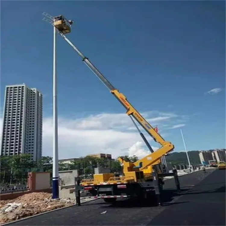 五河县维修路灯的曲臂升降车出租